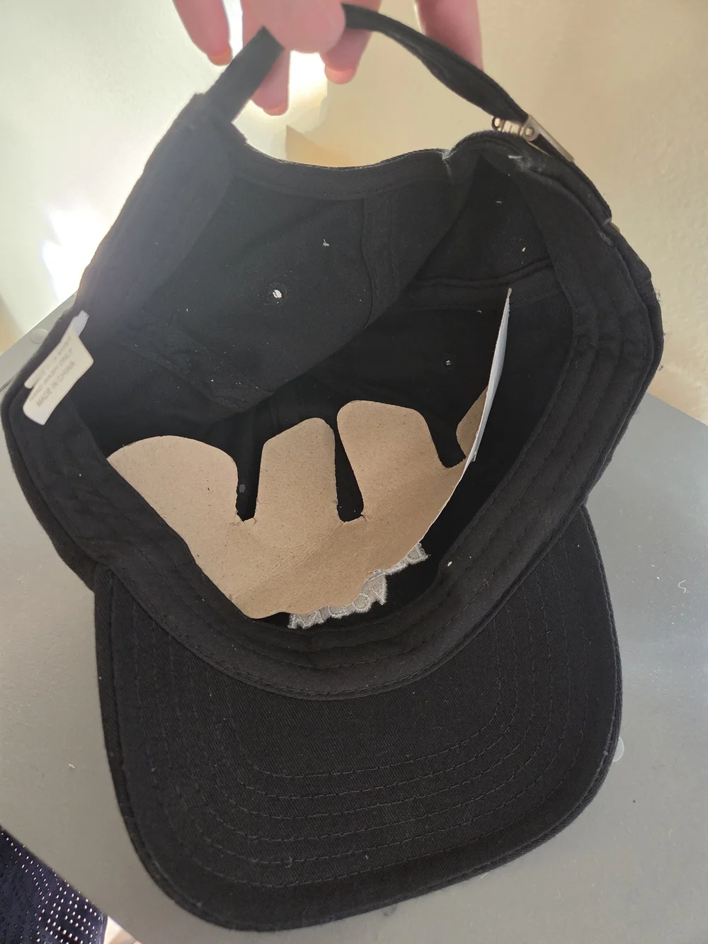 Black Belvedere Vodka Baseball Cap